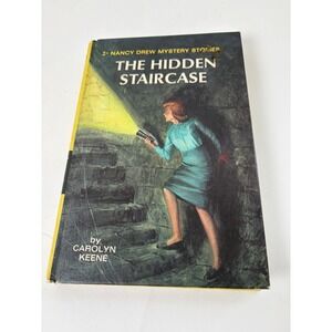 Nancy Drew The Hidden Staircase Carolyn Keene Grosset & Dunlap Hardcover Vol 2